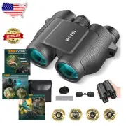15x32 Compact Binoculars - Lightweight High Powered Binoculars for Bird Watching