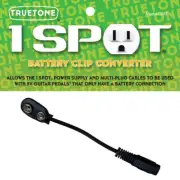 Truetone One 1 Spot Battery Clip Converter Cable 9V CBAT Visual Sound