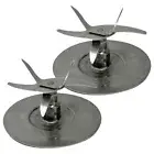 2 Pack Stainless Steel Cutter Blade, Part # 164160 for Oster Pro 1200 Blenders