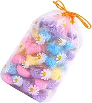 Healvian 50 Pcs Laundry Scent Booster Beads,Odor Fragrance Booster Beads for Washer,Clothes Cleaning Beads,Laundry Beads Cleaning Supplies (Assorted Color)