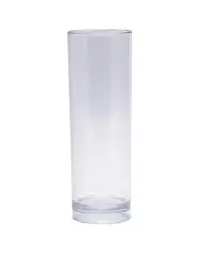 Yanco China SM-14-C Stemware Clear Plastic 14 oz. 2.5" dia. Collins Glass- 2 Doz
