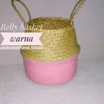PURUN BELLY 籃球粉色梭織 PURUN