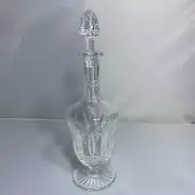 Signed St Louis Tommy Cut Crystal Cordial Decanter RARE