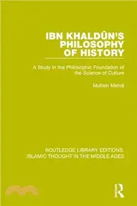 在飛比找三民網路書店優惠-Ibn Khaldun's Philosophy of Hi