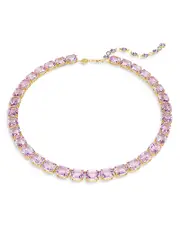 Swarovski Millenia Octagon Crystal Tennis Necklace, 15-17
