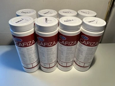 Urnex Cafiza 20oz x8 Espresso Machine Cleaning Powder LOT OF 8 - Brand New