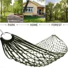 With Rope Camping Hammock Folding Outdoor Sleeping Bed Garden