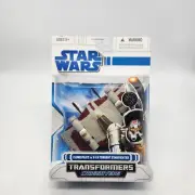 Star Wars Transformers Crossovers Clone Pilot to V-19 Torrent Starfighter Shippd