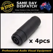 4x 4-Pole Female Speakon Socket Audio Adapter F-F Cable Lead Joiner Connector