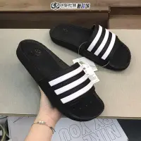 在飛比找Yahoo!奇摩拍賣優惠-現貨直出愛迪達Adidas三葉草男女運動拖鞋boost戶外沙