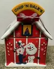 Disney Minnie Mickey Mouse & Friends Chip & Dale Ceramic Holiday Cookie Jar-NIB