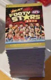 2020 Select Footy Stars Full Common Set (AFL and AFLW)