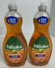 NEW Palmolive Ultra Antibacterial Liquid Dish Soap Orange 18 fl oz (Lot of 2)
