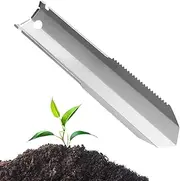 Hand Shovel | Curved Rustproof Titanium Digging Shovel with Serrated Edge | Trowel Garden Tool, Multi-Function Garden Spade Shovel Tool for Digging, Planting, Mowing, Gardening