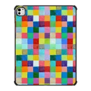 iPad Pro 13-inch (M4) iPad Impact Case Polka Daub Grid