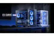 Antec C5 Curve ARGB ATX Micro-ATX ITX 4mm Tempered Glass LED Control Button USB 3.0 x 2 Type-C 3.2 Gen 2 x 1 MIC x 1 HD-AUDIO x1 Mid Tower White Case