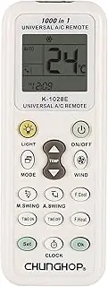 Universal Air Conditioner Remote Control for LG Gree Toshiba Haier Daikin Hitachi Sharp Panasonic Samsung Sanyo Hisense Fujitu Whirlpool Bosch and More Than 1000 Brands A/C Controller