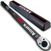3/4 Inch Drive Click Torque Wrench Set 25-350 Ft.-Lb. / 33.9-474.8 Nm Black