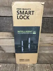 ⚡️ A3 Fingerprint Code Keyless Entry Door Smart Lock Zhejiang Wi-Fi Black NEW ⚡️