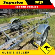 Superior NEW Single Jet-Ski Trailer - Galvanised with Alloy Wheels