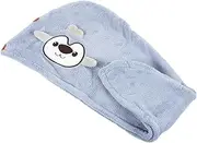 SAFIGLE Cute Cartoon Microfiber Hair Towel Wrap Super Absorbent Hair Drying Cap for Moms Quick Drying Soft Non Shedding Design for Curly Long Hair