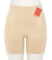 Spanx L140602 Womens Soft Nude OnCore Mid-Thigh Shaping Short M