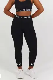 MUSCLE REPUBLIC | New | 3/4 Fundamental Leggings/Tights | Size 10/12