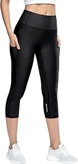 [Generic] Yoga Pants for Women Workout Yoga Crossover Dress Pants Stretch Pants Fold Over for Yoga Workout Gym
