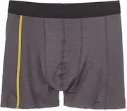 [BLÅKLÄDER] Boxer Shorts XLIGHT 100% Merino Dark Grey/Yellow