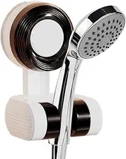 Shower Head Mount - Handheld Shower Holder,Adjustable Adapter Connector Suction Cup Attachment Mounting for Travel