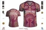 (XS One Hand) STATE OF ORIGIN - QLD One Hand INDIGENOUS JERSEY AP61