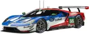 Ford GT 2016 #66 24 Hours of Le Mans LMGTE Pro Class 4th Place 81610 Model Car