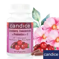 在飛比找蝦皮購物優惠-【Candice】康迪斯天然蔓越莓+益生菌膠囊 (60顆/瓶