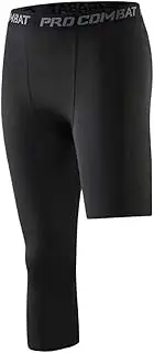 [UxicRuya] Men's Performance Compression Pants for Fitness and Sports Activities