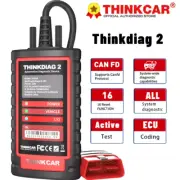 THINKDIAG 2 Bidirectional Diagnostic Tool All Brands Free OBD2 Scanner Coding