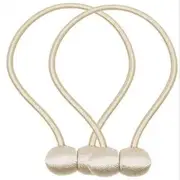 2Pcs Magnetic Window Curtain Buckle Holder Tieback Tie Backs Clips