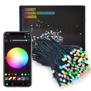 APP Control RGB LED Christmas Lights, Smart Fairy String Lights, Ideal for Xm...