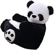 1Pc Adorable Panda Shaped Sofa Seat Comfortable Cartoon Design for Safe Material for Playtime and Relaxation Fun Home Furniture