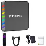 4G 64G AU Plug Thin Smart Set-Top Set with Androids 11 Powerful Medias Player TV