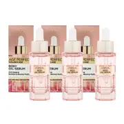 3 x L'Oreal Paris Age Perfect Golden Age Rosy Oil-Serum 30mL