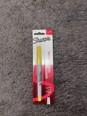 ULTRA FINE YELLOW Sharpie Fine Point Permanent Marker 1 Single NEW