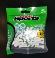 PrideSports 2-3/4" Shamrocks Tees,White,PS23445S New