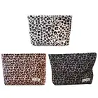 Large Capacity Travel Makeup Bag Organizer Leopard Wash Bags Students