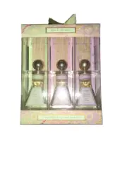 New~NIB~BELLE MAISON 3 Pack Fragrance Diffuser Set With Reeds~Pear, Rose, Orange