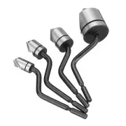Countersink Cutter Burr Bits Deburring Tool for Grinding Polishing Carving E