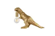 T-Rex Bite Shape Desk Table Light Lamp Gold