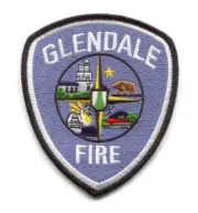 Glendale Fire Department Patch California CA v3
