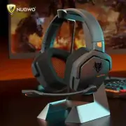 Gaming Headset,2.4GHz UltraLow Latency Noise Cancelling Bluetooth Headphones Mic