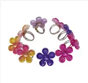 Pink Poppy - Daisy Sparkly Rings