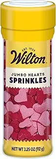 Wilton Jumbo Heart Sprinkles - 3.25 oz.